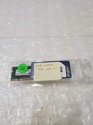 CRUCIAL CT12864AC800.8FGZ 1GB 200-PIN DDR2 SODIMM MEMORY