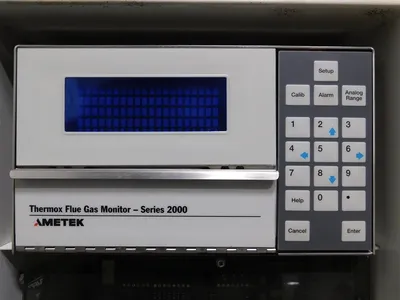 Ametek Series 2000 Thermox Flue Gas Monitor 85-250 VAC 47-63 Hz 75 VA Max. Used