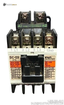 Used FUJI SC-O3 Motors (misc) Kentucky US | Industrial Parts R Us Inc. #782859