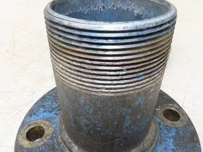 Weldbend 3" Butt Weld Flange x 3" NPT Pipe Nipple 6"Height #150  Lot of 3