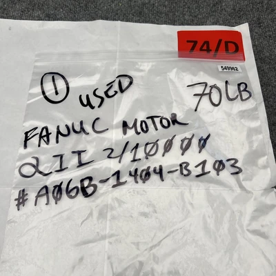 Used FANUC A06B-1404-B103 Spindle Motors California US | Davliegogo LLC #1708073