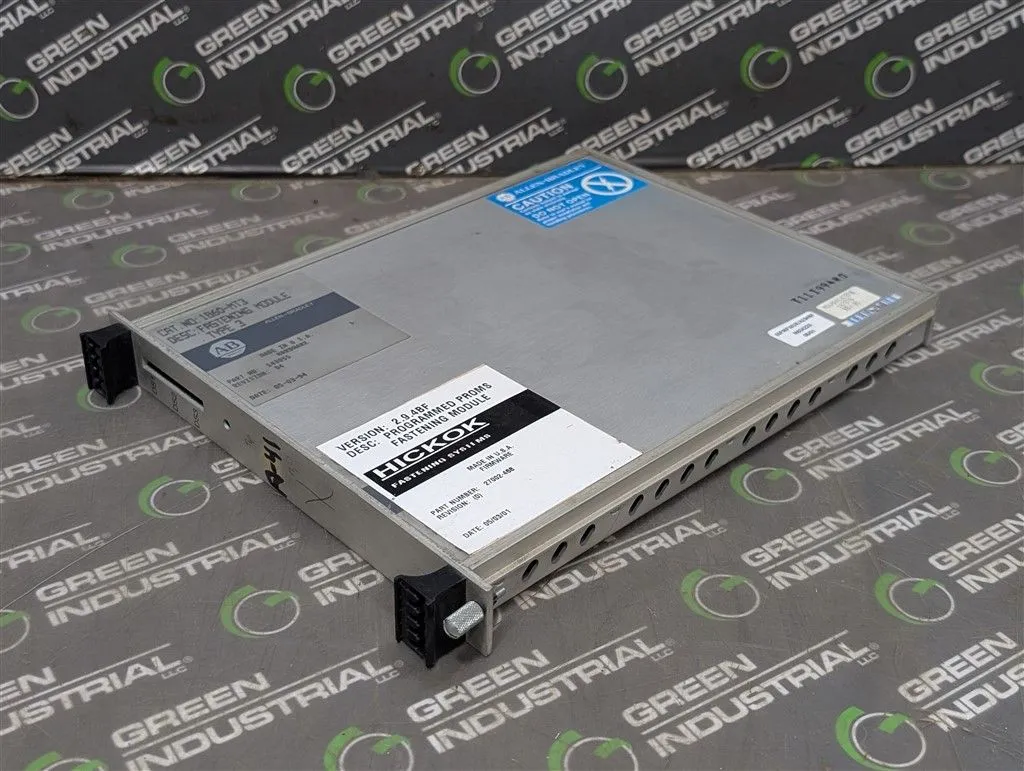 Allen Bradley / Hickok 1860-MT3 Fastening Module Type 3 Version 2.9.4BF Used