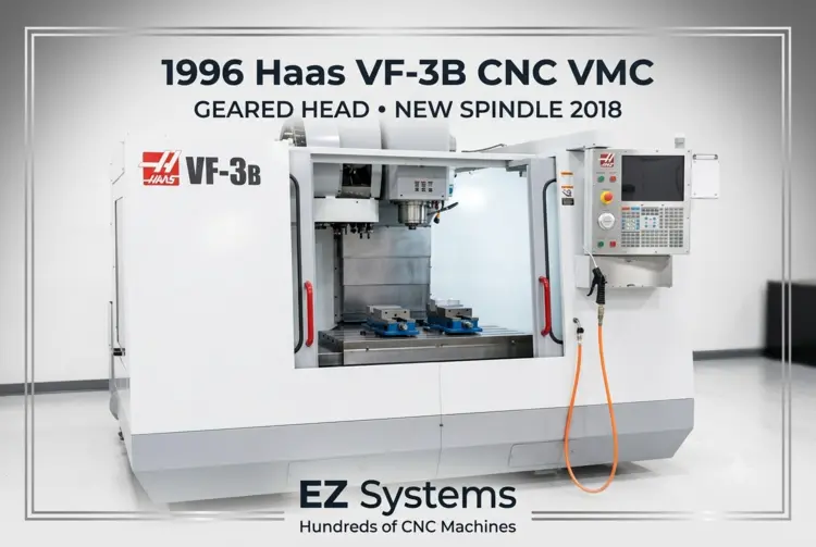Used 1996 HAAS VF-3B Vertical Machining Centers California US | [EZ] EZ Systems #1122661