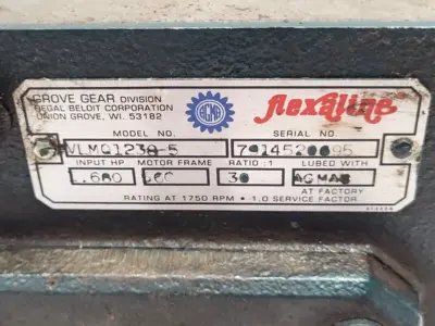 Used Grove Gear VLMQ1238-5 Speed Reducers Michigan US | Maverick Industrial Sales #1489772