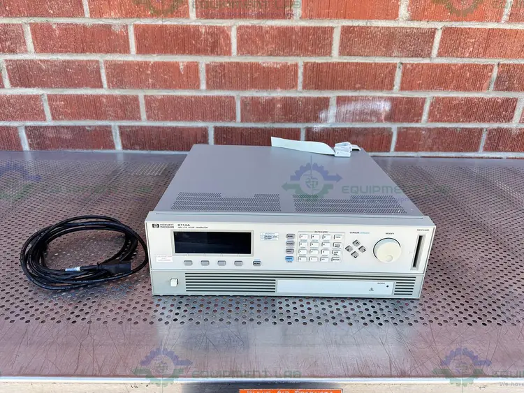 Used HP HEWLETT PACKARD 8114A HIGH POWER PULSE GENERATOR 100V / 2A Pulse Generators California US | Equipment Lab #1302724