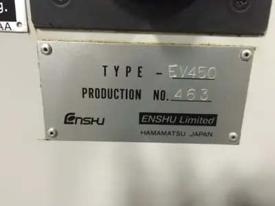 2008 ENSHU EV450 VERTICAL MACH CENTER Machining Centers, Vertical | Asset Exchange Corporation (12)
