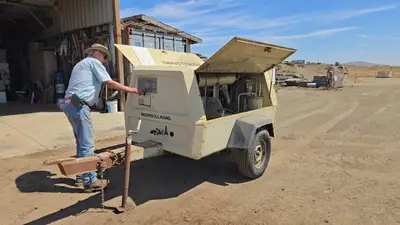 Used 1981 INGERSOLL-RAND P185 Air Compressors, Portable California US | Ben Kaplan Equipment #1359251