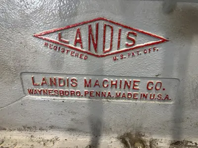 6" LANDIS MODEL #6P RECEDING DIE HEAD PIPE THREADER: STOCK #23479