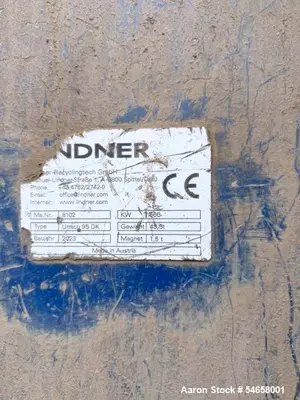 Used LINDNER URRACCO 95 Dual Rotor or Single Rotor Shredders Illinois US | Aaron Equipment #1483285