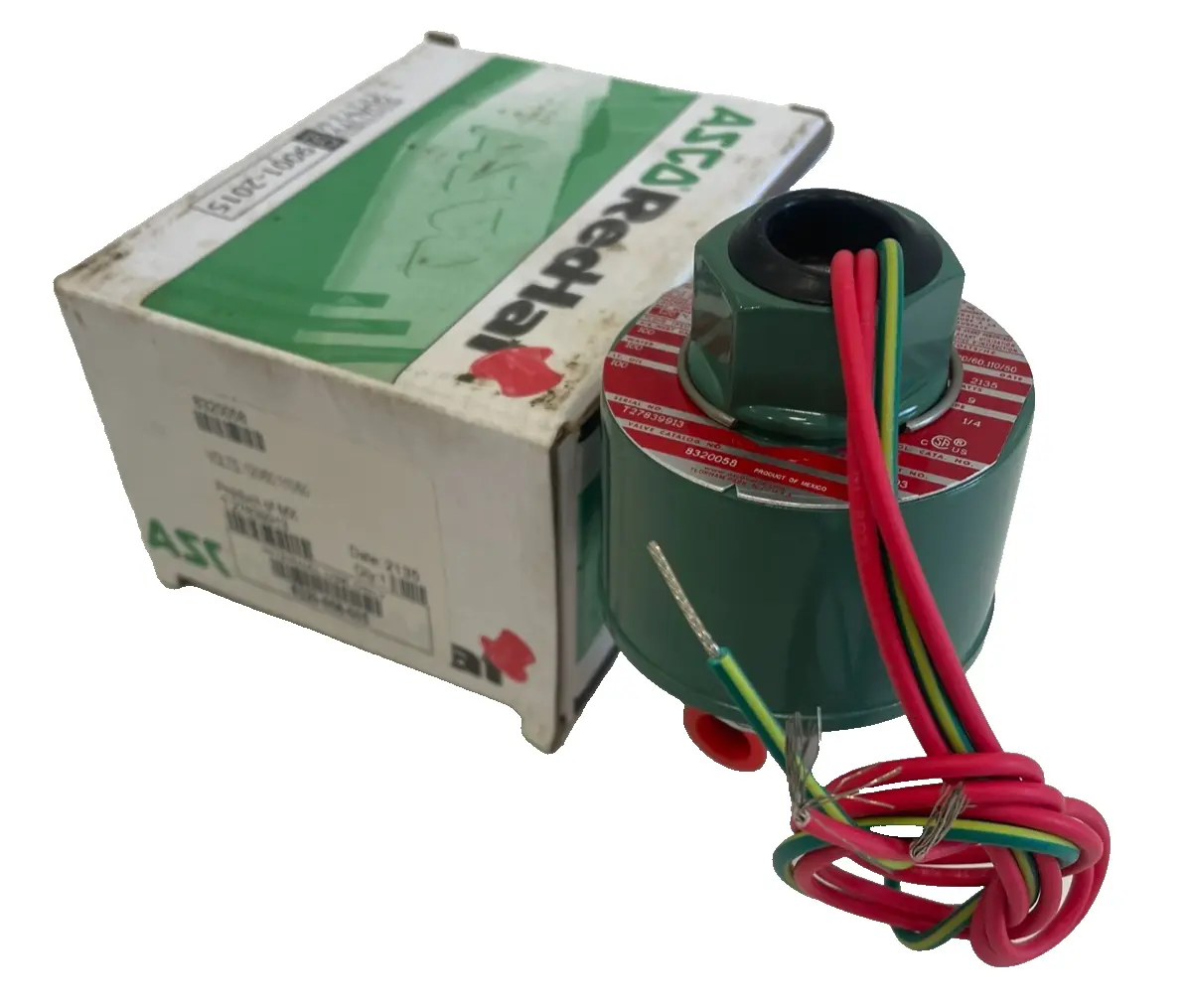 NEW ASCO 8320058 SOLENOID VALVE 120/60 110/50 VOLTS