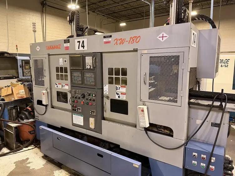 Used 2007 TAKAMAZ XW-180 CNC Lathes Illinois US | Machinery Marketing International #687739
