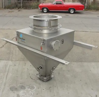 SPC6410  Bin Hopper Silo 10 cu.ft., bulk storage bin, Stainless Steel