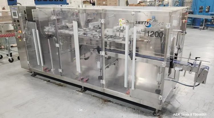 Used WEIGHPACK SYSTEMS SWIFTY 120 Form & Fill Horizontal - Pre Made Bags Illinois US | Aaron Equipment #908650
