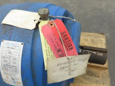 Foote Jones 823-MS823-213 Line-o-Motor Inline Gearbox 14:1 Reducer 125 RPM 36Hp