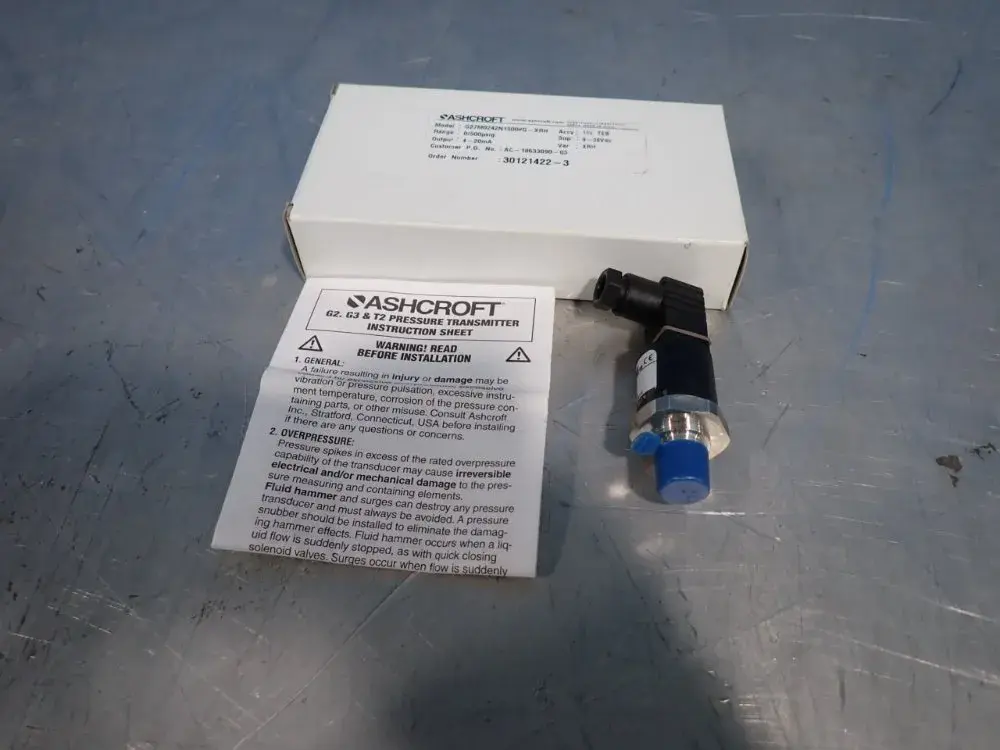 NEW ASHCROFT G27M0242N1500#GXRH