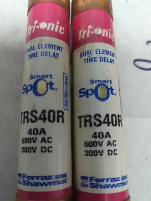 Used FERRAZ SHAWMUT TRS40R Miscellaneous Equipment (Electrical & Power) | Surplus Asset Holdings #1200287