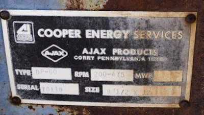 USED AJAX DP-60