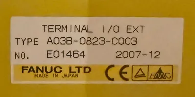 FANUC A03B-0823-C001, A03B-0823-C003 Programmable Logic Controller Accessories | Great American Equipment Company (3)