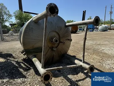 USED Lee Industries 2,000 Gal Lee Reactor, 316 S/S, 23/100#