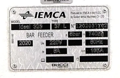 2020 IEMCA IDEAL 325 Magazine Type Bar Loaders | CNC EXCHANGE (6)