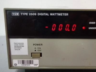USED YOKOGAWA ELECTRIC WORKS TYPE 2509