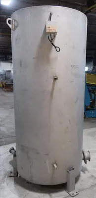 SPC8696  Tank 350 gallon vertical tank, Stainless Steel, flat