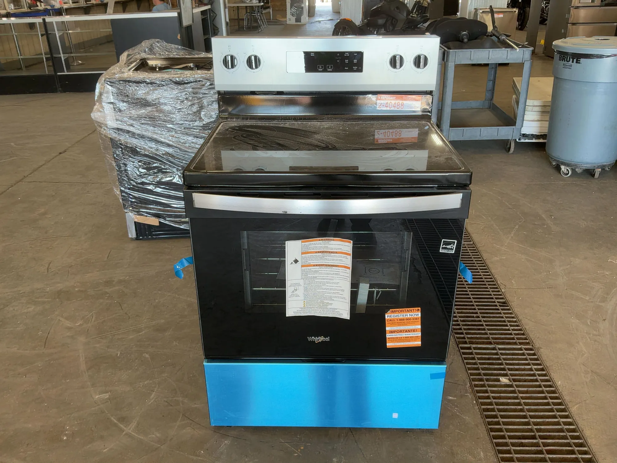Used WHIRLPOOL WFES3030RS2 Electric Cooking Equipment Michigan US | Miedema Asset Management Group #1312813