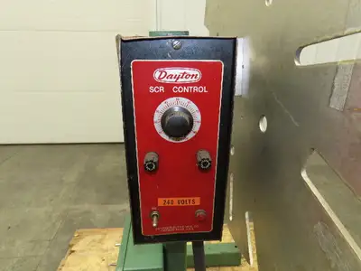 Dayton Rotating Coiler Uncoiler Spinner DC Drive 28RPM Max 30" Flywheel 230V