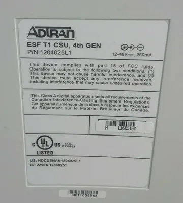 Used ADTRAN _UNKNOWN_ Modems South Carolina US | Palmetto Automation #1166311
