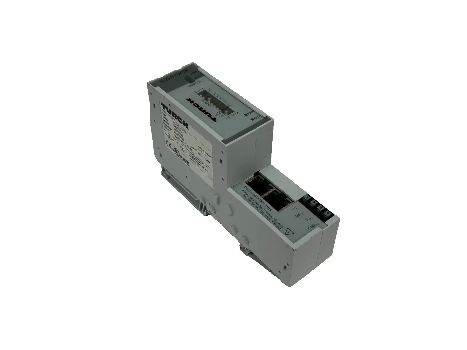 USED TURCK BL20-E-GW-EN MULTIPROTOCOL GATEWAY 6827329 BL20EGWEN