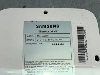 New | in-Stock SAMSUNG MIMA60UN HVAC Parts and Equipment Ohio US | HGR 24 #1292020