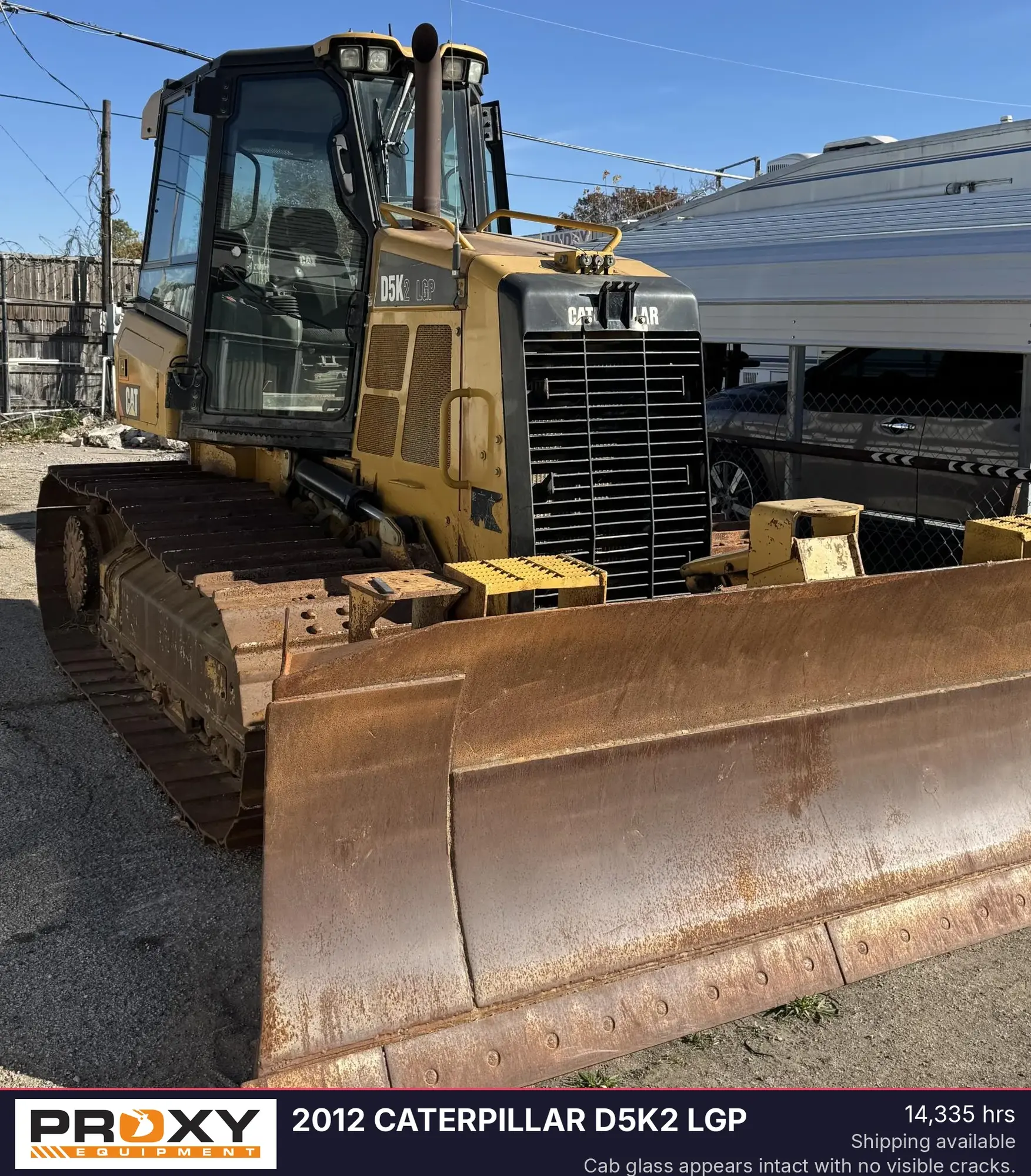 Used 2012 CATERPILLAR D5K2 LGP Bulldozers Oklahoma US | Proxy Equipment #1380805