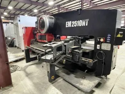 Used 2004 AMADA EM2510NT Turret Punches Illinois US | BLUMBERG MACHINERY COMPANY #1262301