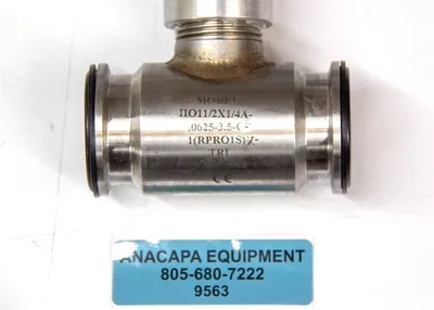 Hoffer Flow COntrols HIT-1B-3/O-7-D-CE HO11/2X1/4A-.0625-3.5-C-1(RPROIS)X-TRI Flow Meters | ANACAPA EQUIPMENT BROKERS, INC (4)