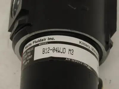 Watts Fluidair B12-04WJD M3 Pneumatic Integral Filter Regulator 1/2" NPT 250PSI