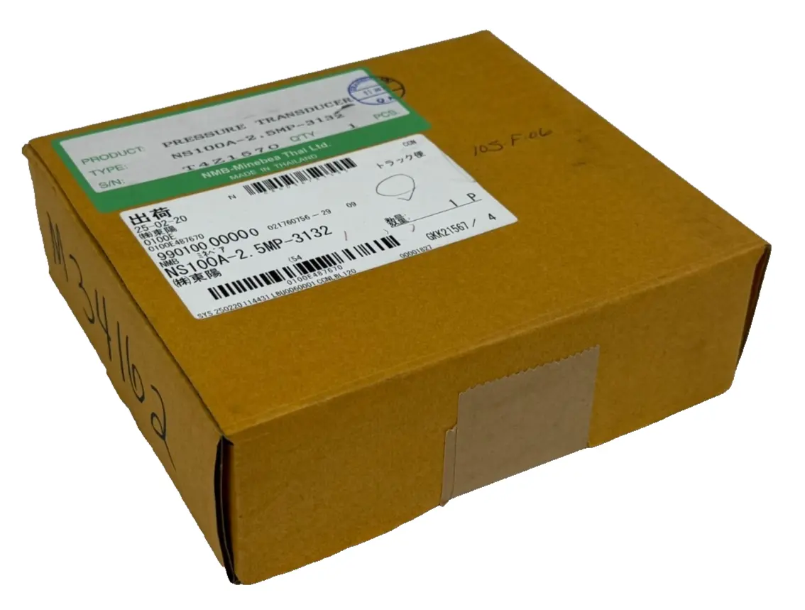 NEW NMB-MINEBEA NS100A-2.5MP-3132 PRESSURE TRANSDUCER