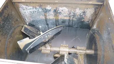Mixer, Paddle, 10 CF, C/st, 10 Hp #S743573
