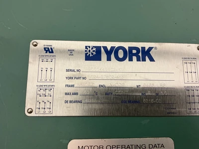 Used YORK _UNKNOWN_ A.C. Motors Ohio US | Equipment Recovery Corp. #1331509