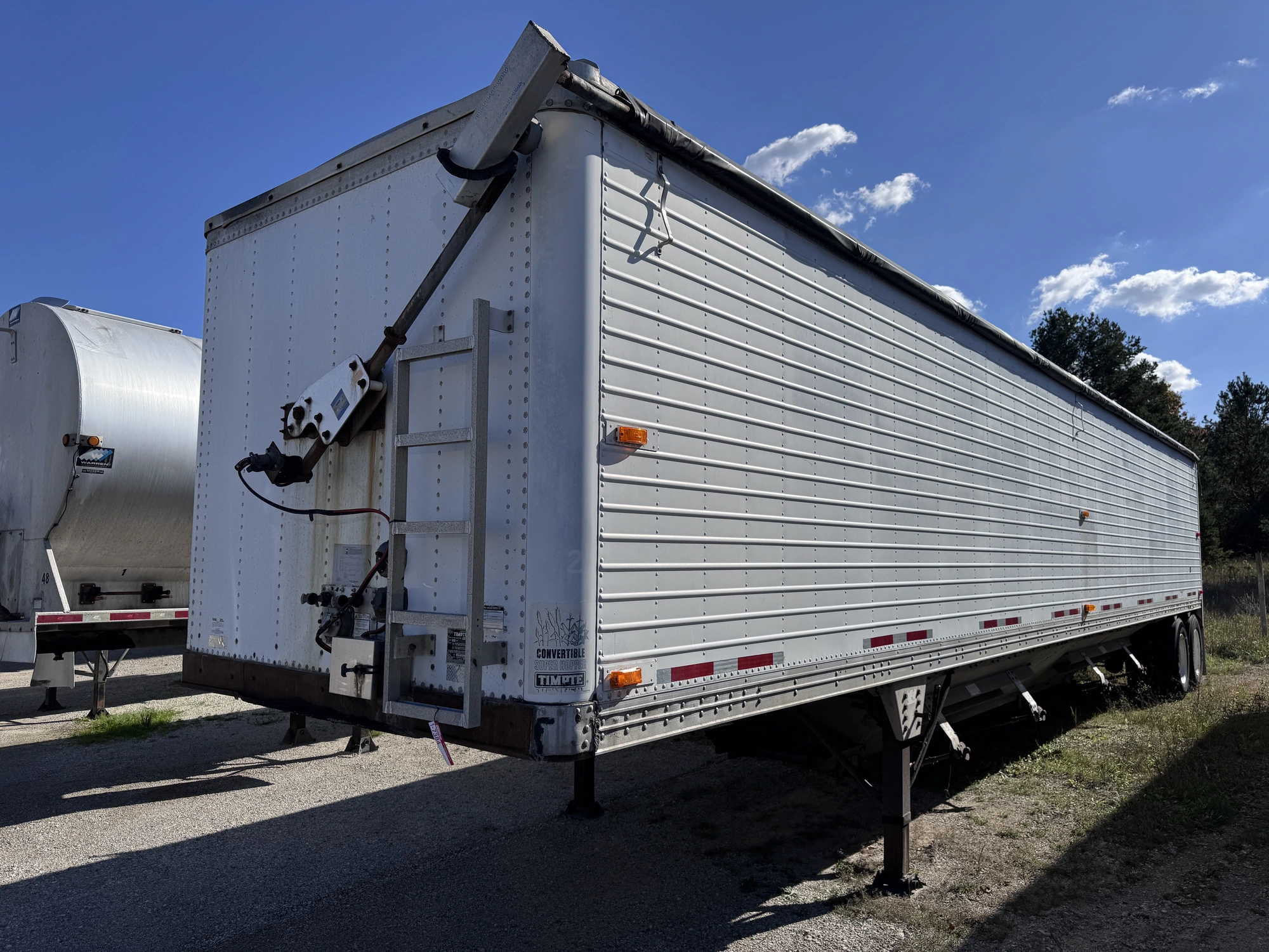 Used 2004 TIMPTE HOPPER BOTTOM GRAIN TRAILER Grain Hopper Trailers Michigan US | Miedema Asset Management Group #1709482