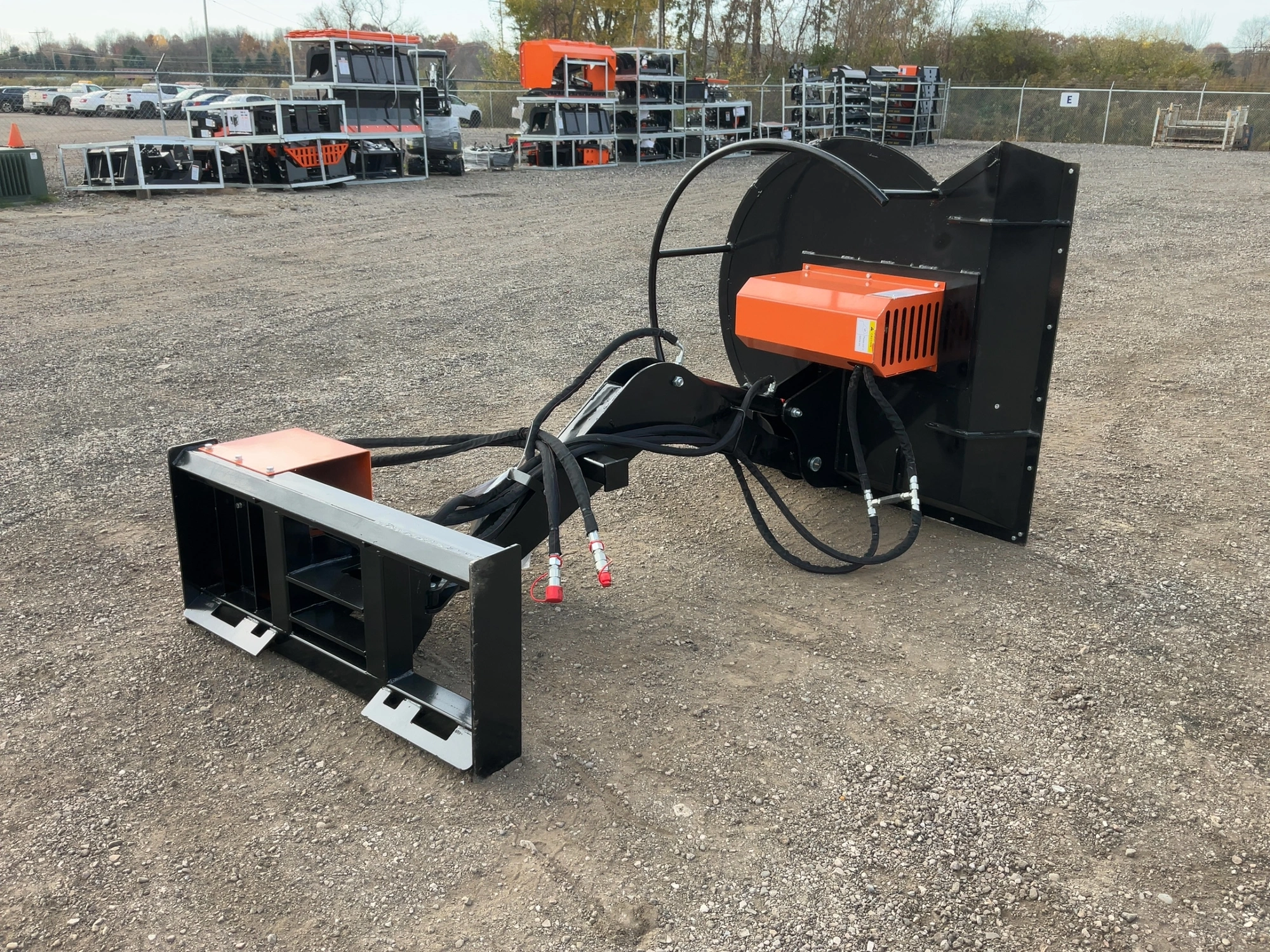 Used WOLVERINE ABC125 PRUNING MACHINE SKID STEER ATTACHMENT Skid Steer Brush Cutters Michigan US | Miedema Asset Management Group #1768807