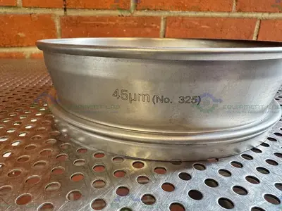 Used RETSCH SIEVE FRAME AND SCREEN, 8" DIAMETER X 2" DEEP, 45UM MESH SIZE Sieves & Sieve Shakers California US | Equipment Lab #1461705