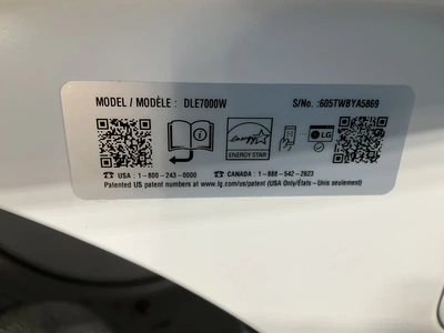 Used LG DLE7000W Dryers Michigan US | Miedema Asset Management Group #1577970