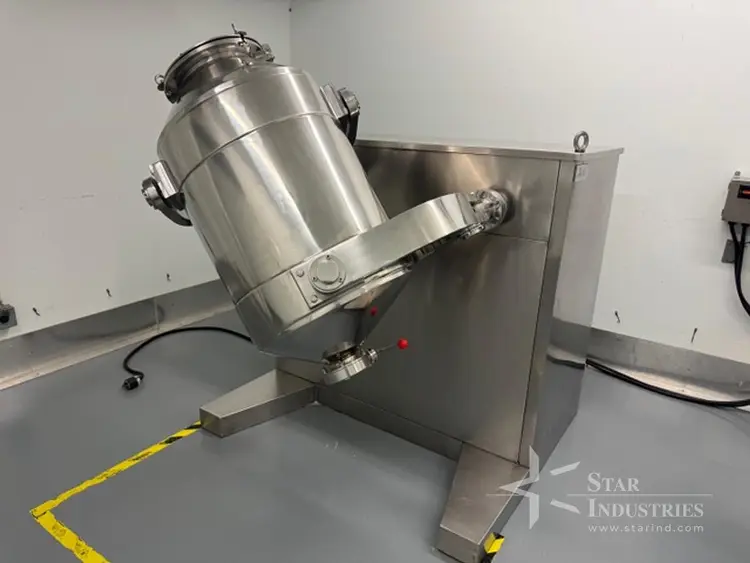 Used 2018 SHANGHAI SIEHE MECHANICAL & ELECTRICAL EQUIPMENT CO LTD SHYH 200 Double Cone - V Mixers California US | Star Industries #1254493