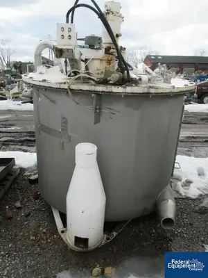 USED Ketema 48" x 30" Ketema Mark III Basket Centrifuge, 316L S/S