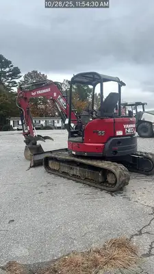 Used 2024 YANMAR VIO55-6A Crawler Excavators - Mini North Carolina US | National Equipment Dealers #1422355