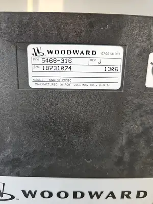 Used Woodward WOODWARD 5466-316 I/O Boards & Replacement Parts South Carolina US | Palmetto Automation #1508064