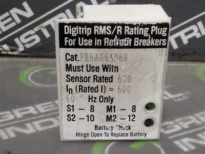 Westinghouse PR6A06A060 Digitrip RMS/R Circuit Breaker Rating Plug 600A Used