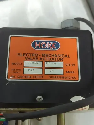 New | in-Stock HOKE 0121L2E Electric Motor Driven Actuators Ohio US | Surplus Asset Holdings #1247403