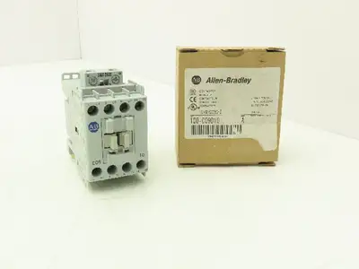 Allen Bradley 100-C09D10 Contactor 120v Coil 3-Pole 1NO 600VAC 25A 7.5Hp