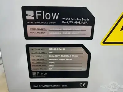 Used 2023 FLOW MACH 200S 3020 Waterjet Cutters Arizona US | KD Machinery #1279167